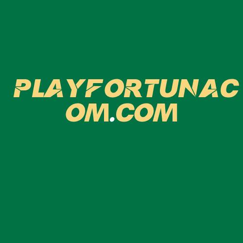 Logo da PLAYFORTUNACOM